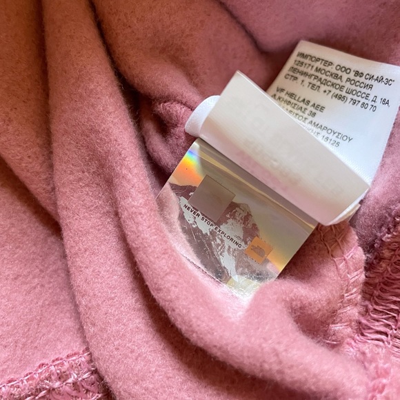 The North Face Women’s 80/20 Half Dome Pullover Hoodie In Mesa Rose - Picture 6 of 6